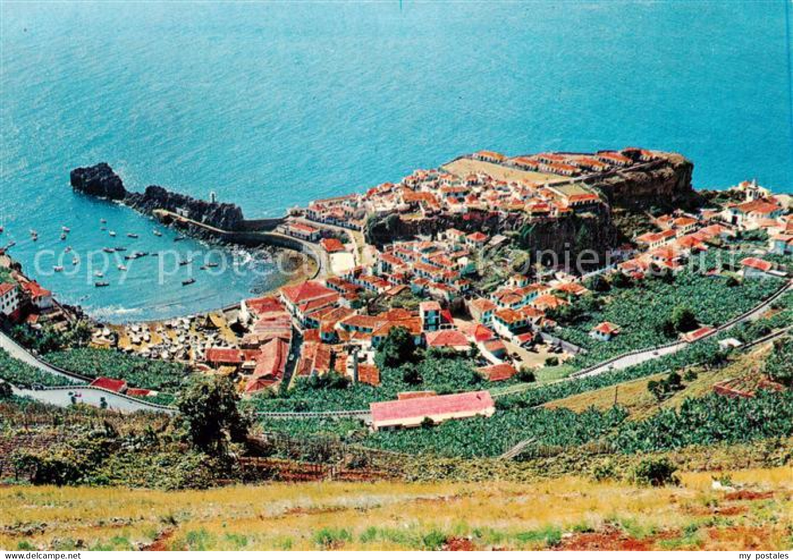 73861687 Camara De Lobos Madeira Portugal Vista General Kuestenort Bucht  - Other & Unclassified