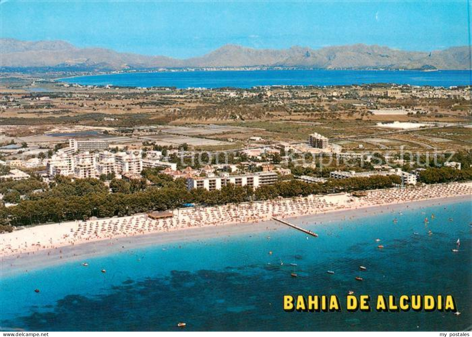 73861685 Bahia De Alcudia Mallorca ES Panorama  - Otros & Sin Clasificación