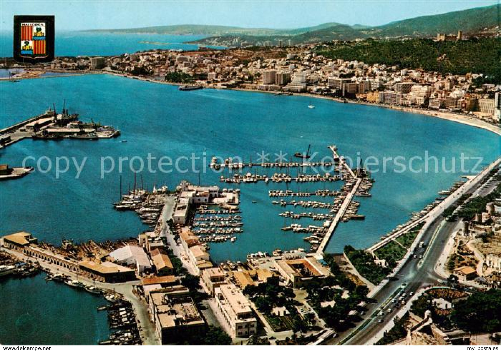 73861637 Palma De Mallorca ES Panorama Hafen  - Sonstige & Ohne Zuordnung