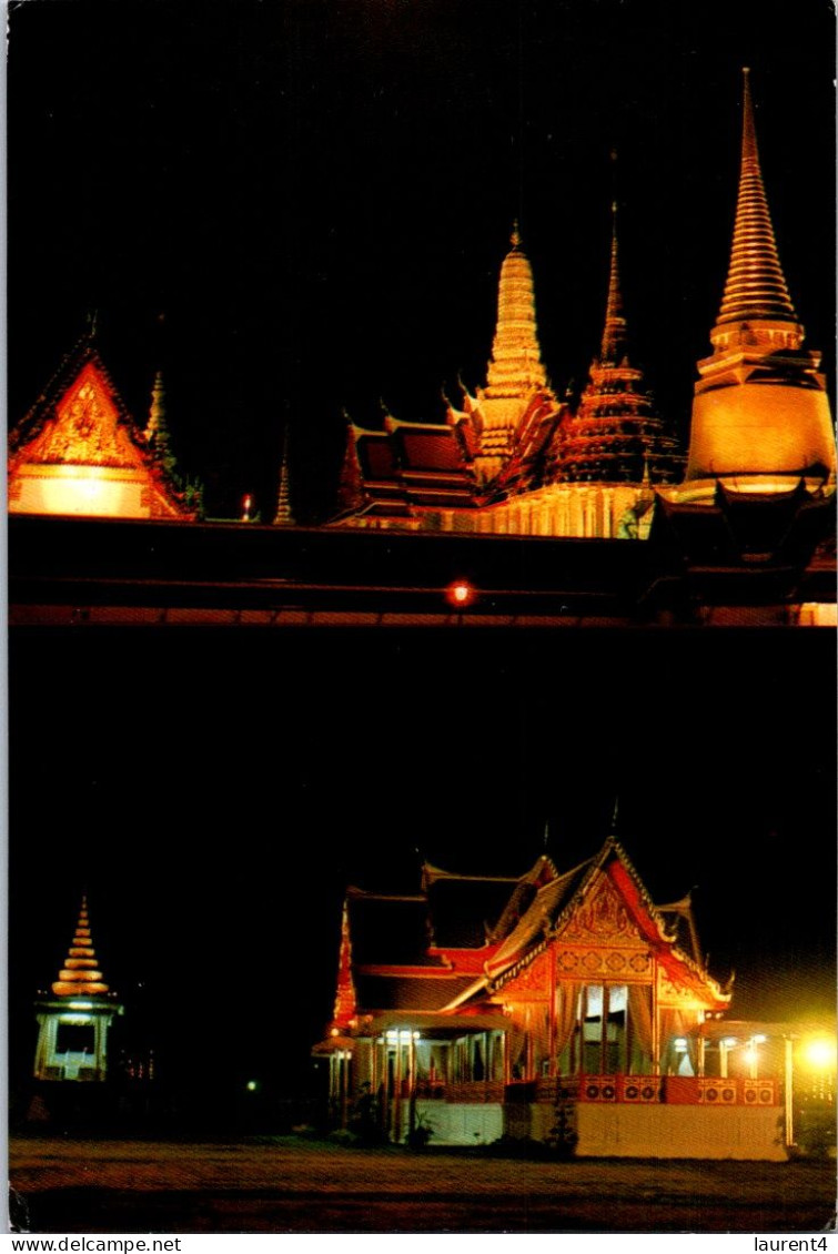 26-4-2024 (3 Z 6) Thailand (posted To France) - Grand Palace (at Night) - Tailandia