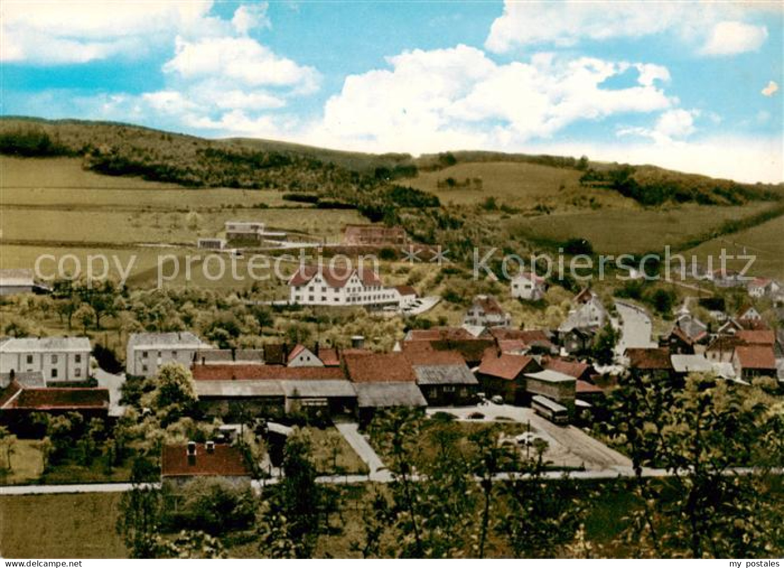 73861396 Schoenau Eifel Panorama Blick Auf Hotel Restaurant Haus In Der Sonne Sc - Bad Muenstereifel