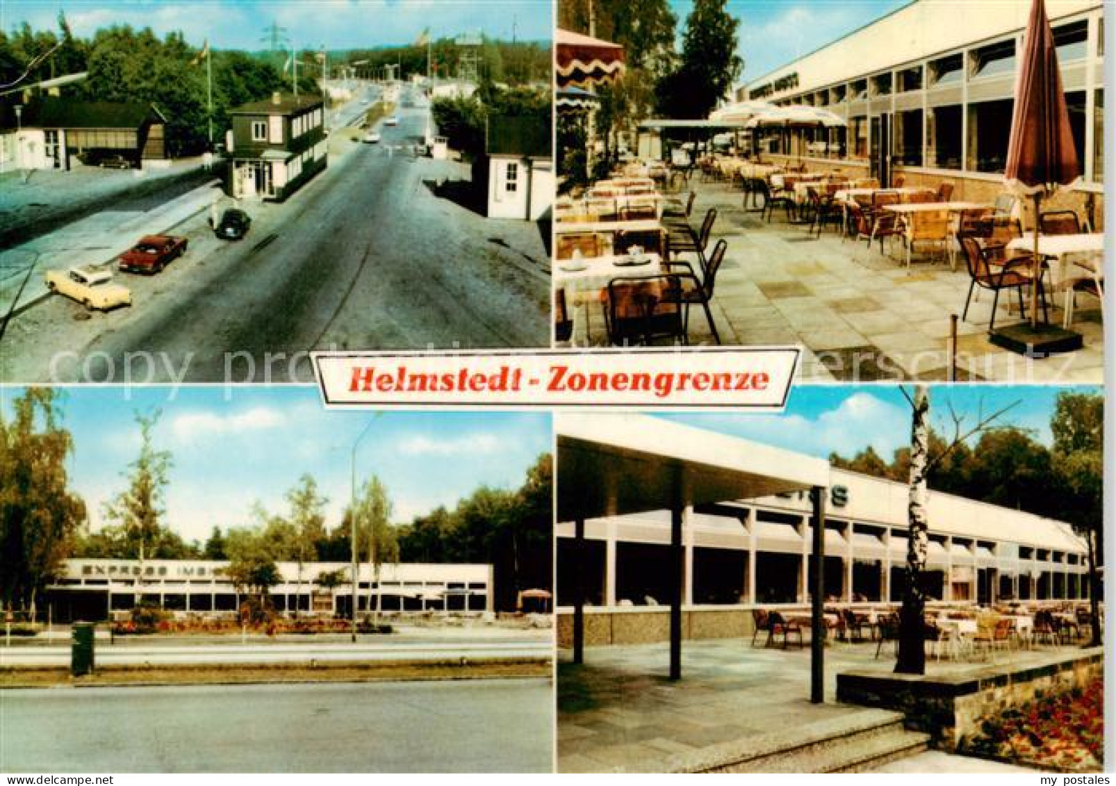 73861387 Helmstedt Zonengrenze Grenzuebergang Restaurant Terrasse Helmstedt - Helmstedt