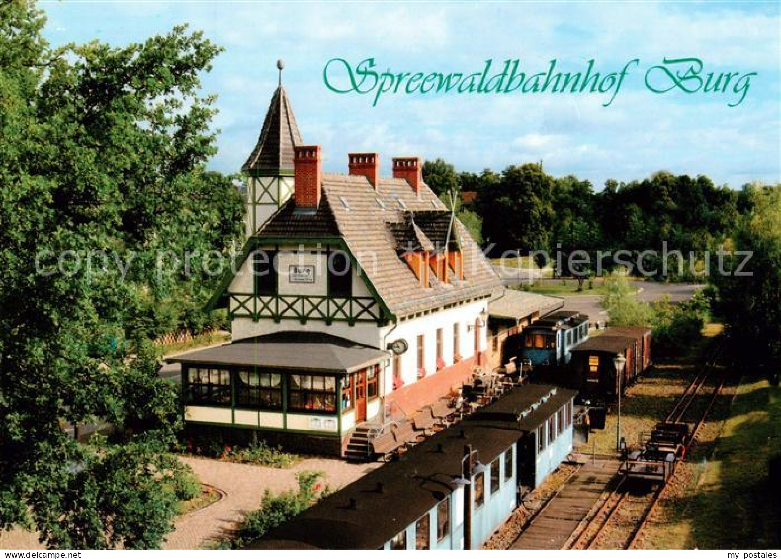 73859707 Burg Spreewald Spreewaldbahnhof Burg Burg Spreewald - Burg (Spreewald)