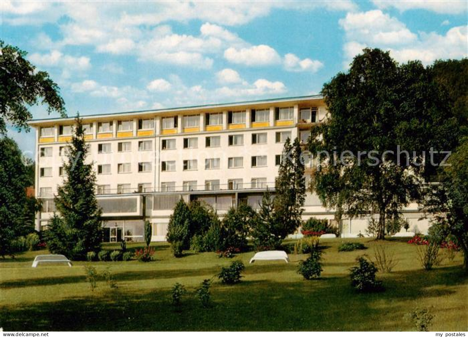 73859645 Reinhardshausen Sanatorium Reinhardsquelle Parkanlagen Reinhardshausen - Bad Wildungen