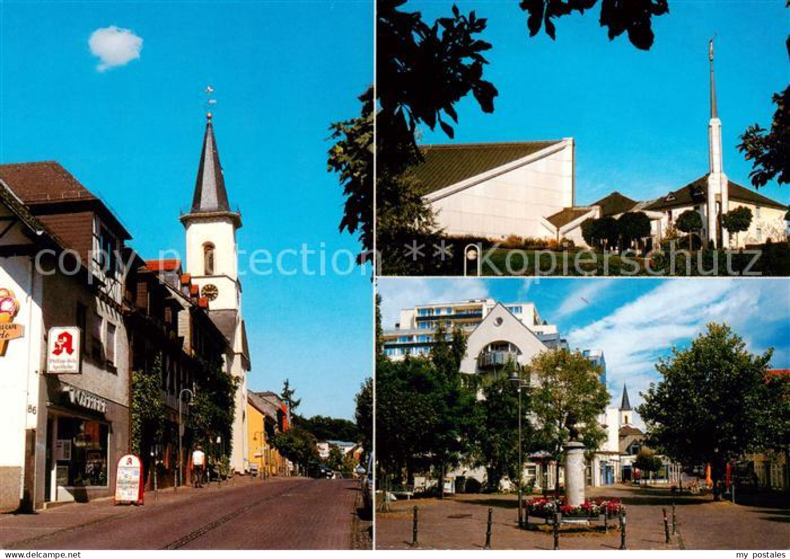 73859533 Friedrichsdorf Taunus Ortsmotive Mit Kirche Zentrum Denkmal Friedrichsd - Friedrichsdorf