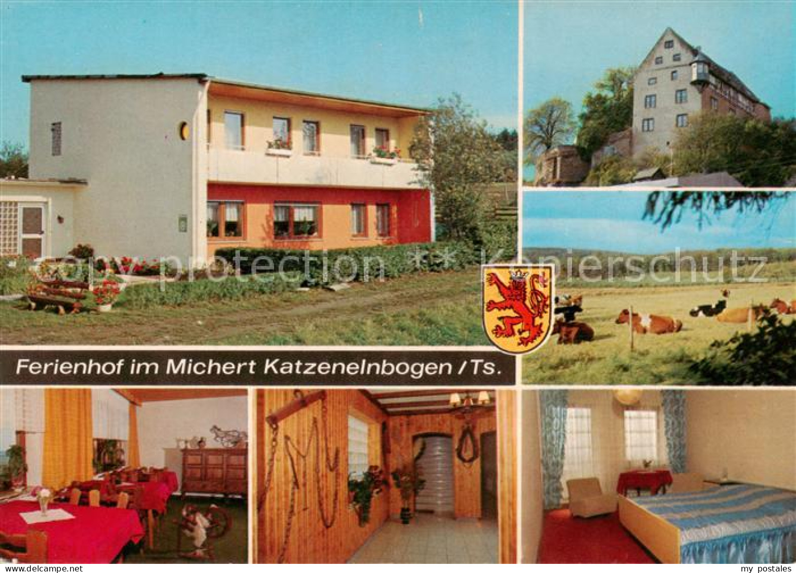 73859499 Katzenelnbogen Ferienhof Im Michert Gastraum Fremdenzimmer Landschaft V - Altri & Non Classificati