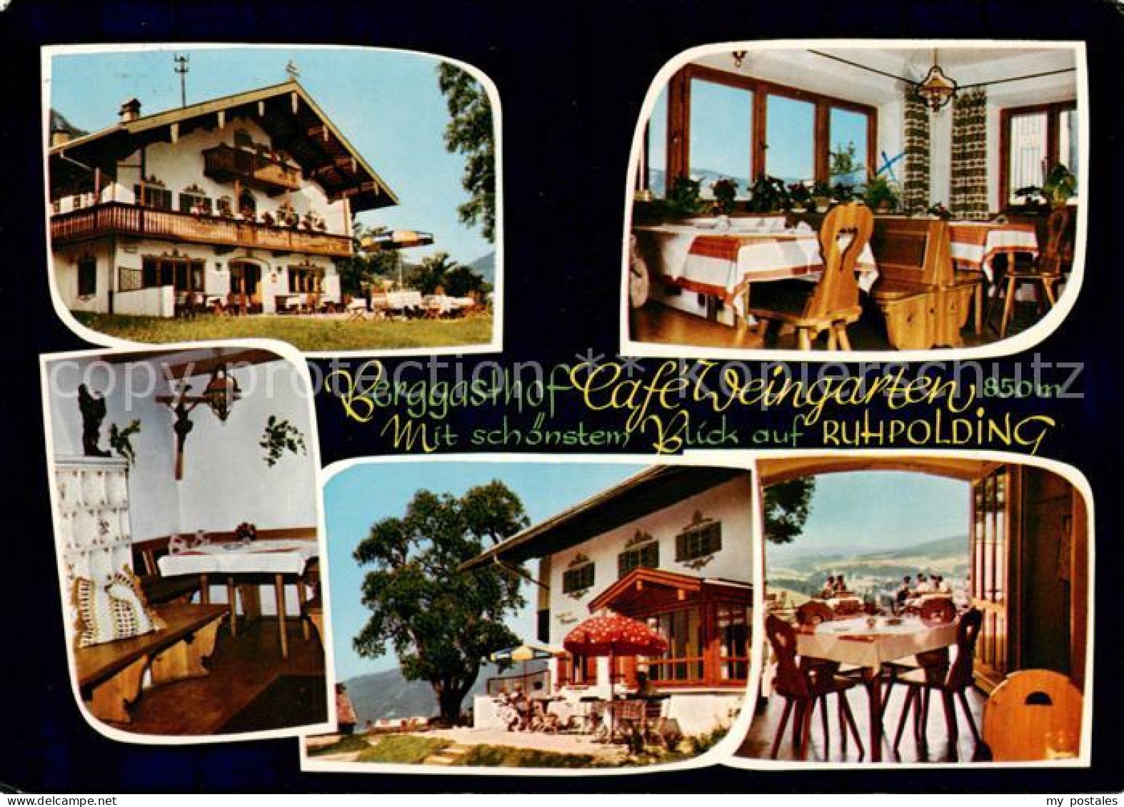 73859494 Ruhpolding Berggasthof Cafe Weingarten Restaurant Terrasse Ruhpolding - Ruhpolding