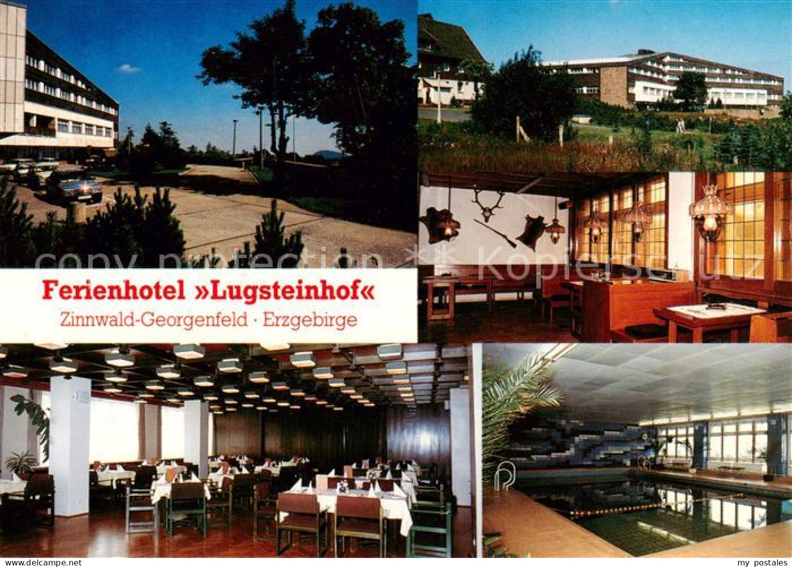 73859489 Georgenfeld Ferienhotel Lugsteinhof Restaurant Hallenbad Georgenfeld - Altenberg