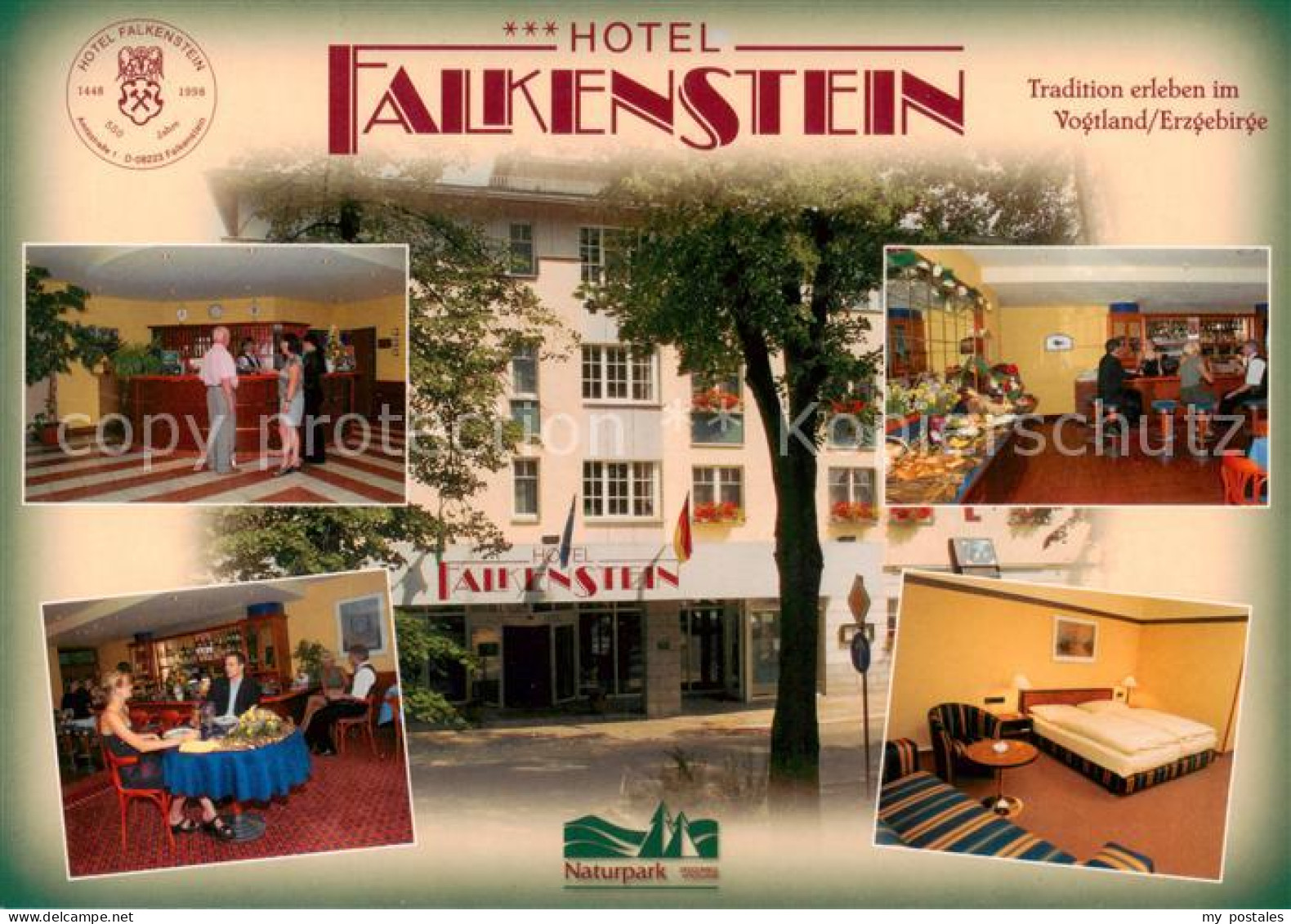 73859487 Falkenstein Vogtland Hotel Falkenstein Restaurant Foyer Fremdenzimmer F - Falkenstein (Vogtland)
