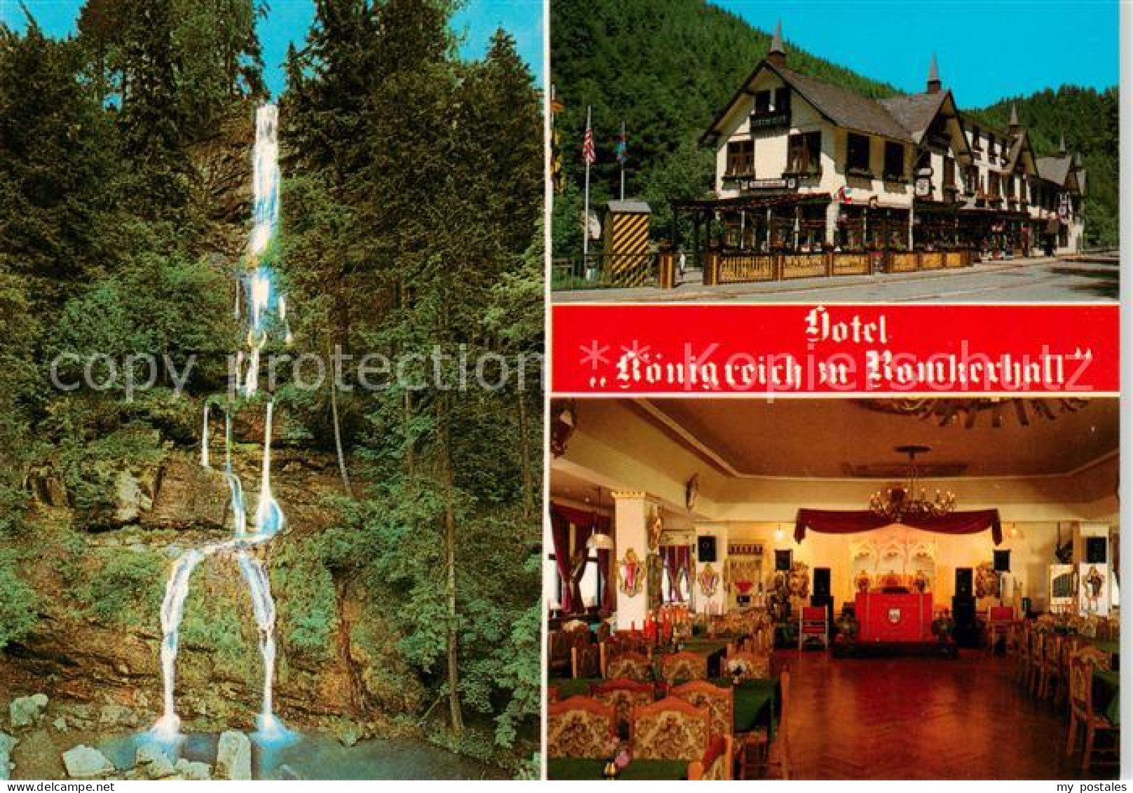 73859453 Goslar Hotel Koenigreich Zu Romkerhall Restaurant Wasserfall Goslar - Goslar