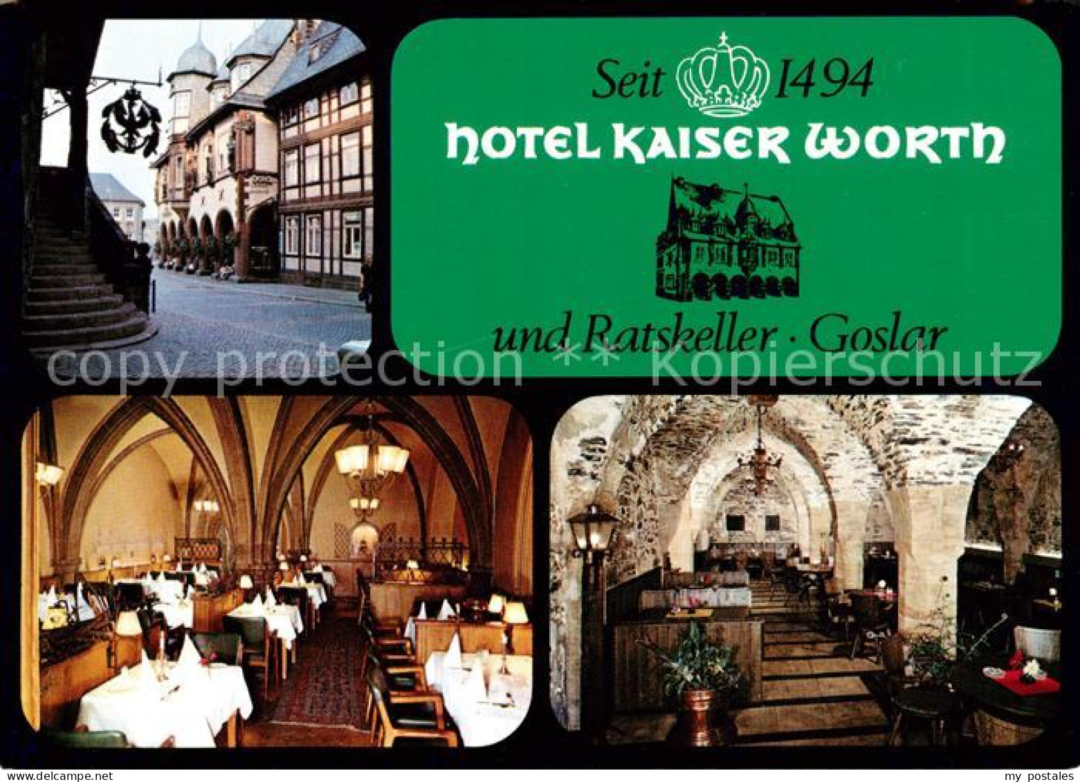 73859439 Goslar Hotel Kaiser Worth Ratskeller Goslar - Goslar