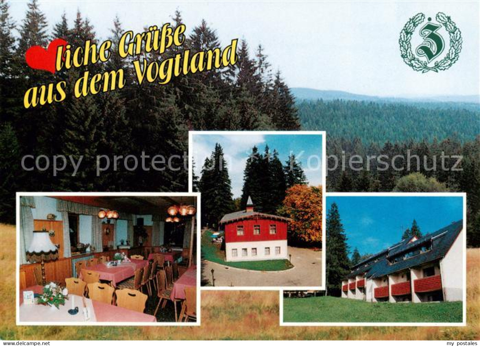 73859424 Bad Reiboldsgruen Zoebischhaus Waldhotel Restaurant Landschaft Vogtland - Auerbach (Vogtland)