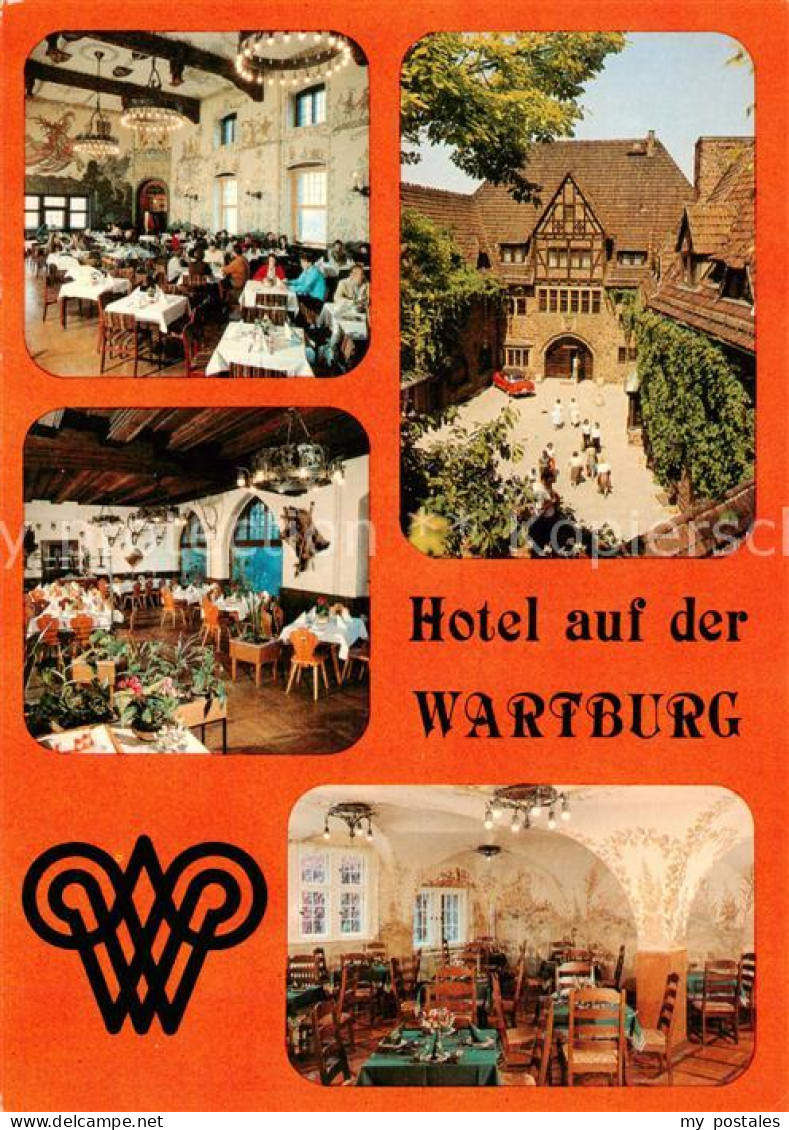 73859346 Eisenach Hotel Auf Der Wartburg Restaurant Jaegerrestaurant Jaegerzimme - Eisenach