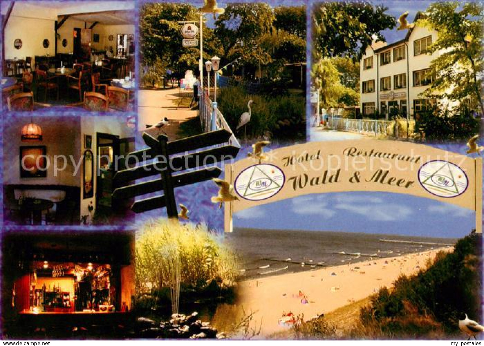 73859271 Koserow Ostseebad Usedom Ferienhotel Wald Und Meer Gastraeume Strand Ko - Sonstige & Ohne Zuordnung