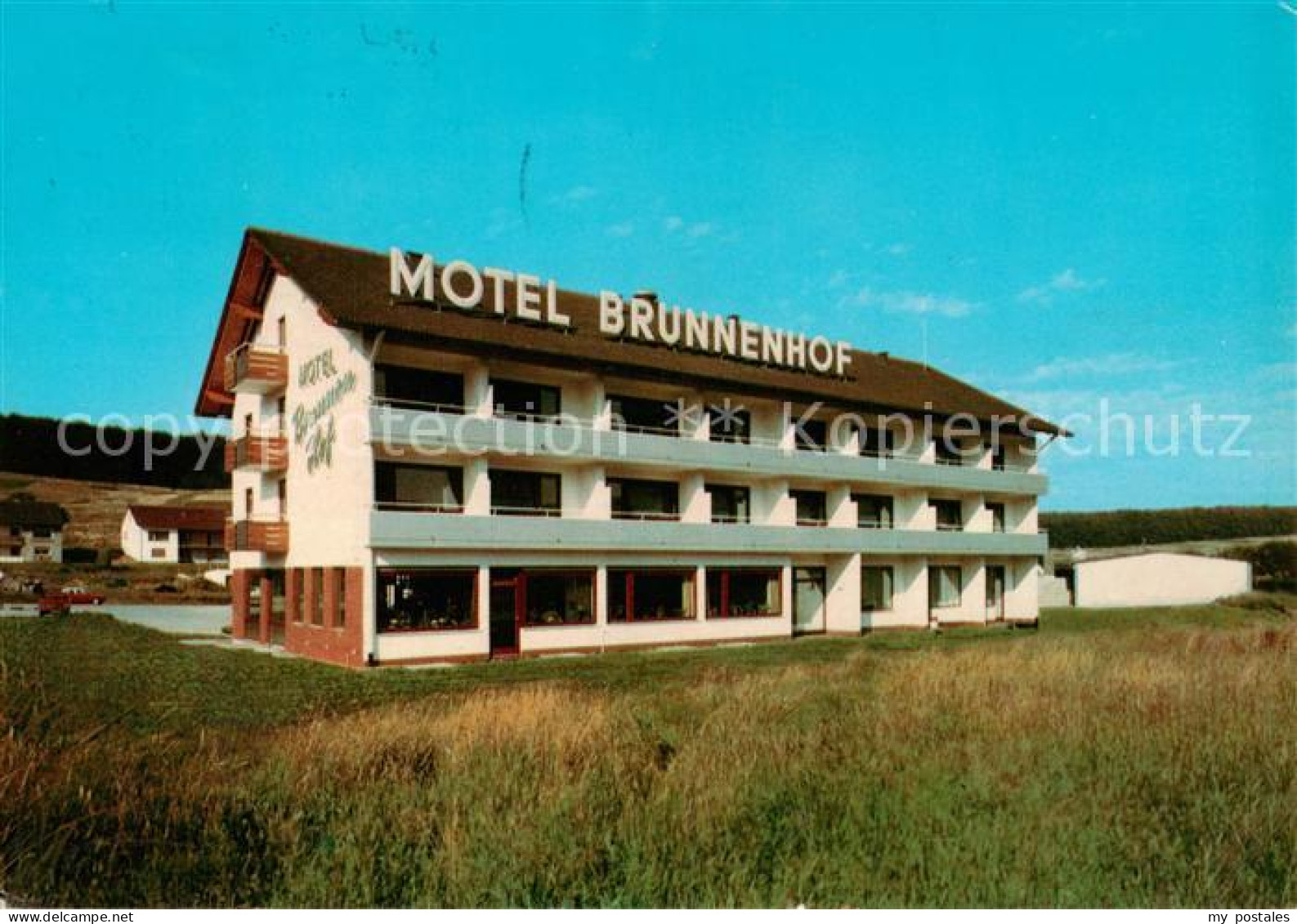 73859260 Weibersbrunn Motel Restaurant Brunnenhof Weibersbrunn - Sonstige & Ohne Zuordnung
