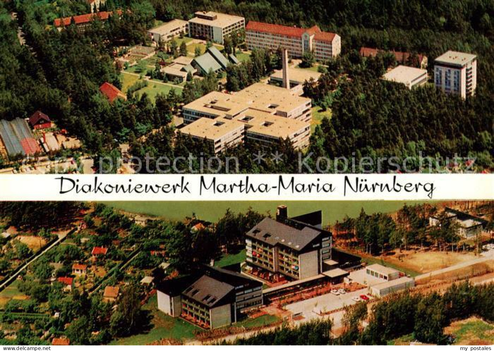 73859247 Nuernberg Diakoniewerk Martha Maria Fliegeraufnahmen Nuernberg - Nürnberg