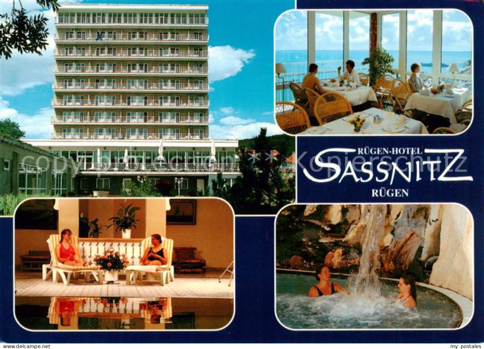 73859217 Sassnitz Ostseebad Ruegen Ruegen Hotel Sassnitz Hallenbad Gaststube The - Sassnitz