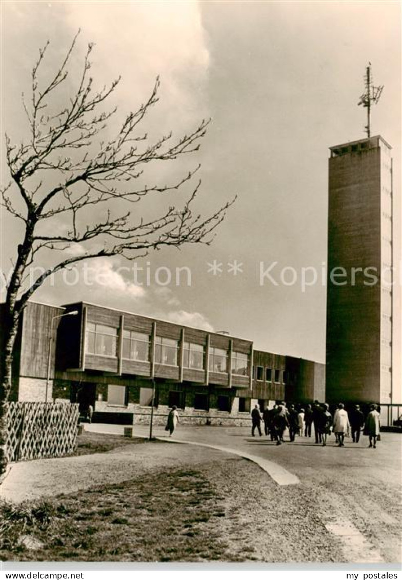 73859200 Oberwiesenthal Erzgebirge HO Gaststaette Fichtelberghaus Mit Aussichtst - Oberwiesenthal