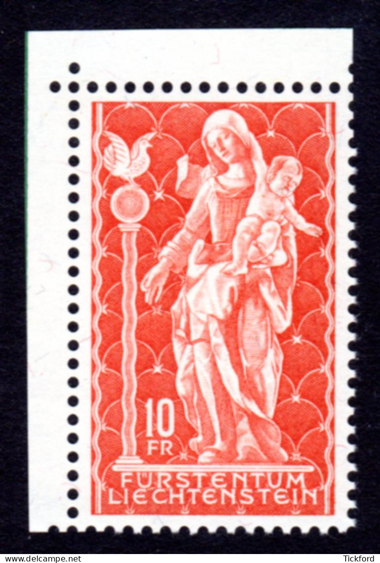 LIECHTENSTEIN 1965 - Yvert N° 397 - NEUF ** LUXE / MNH - Série Courante, Madone, TB - Unused Stamps