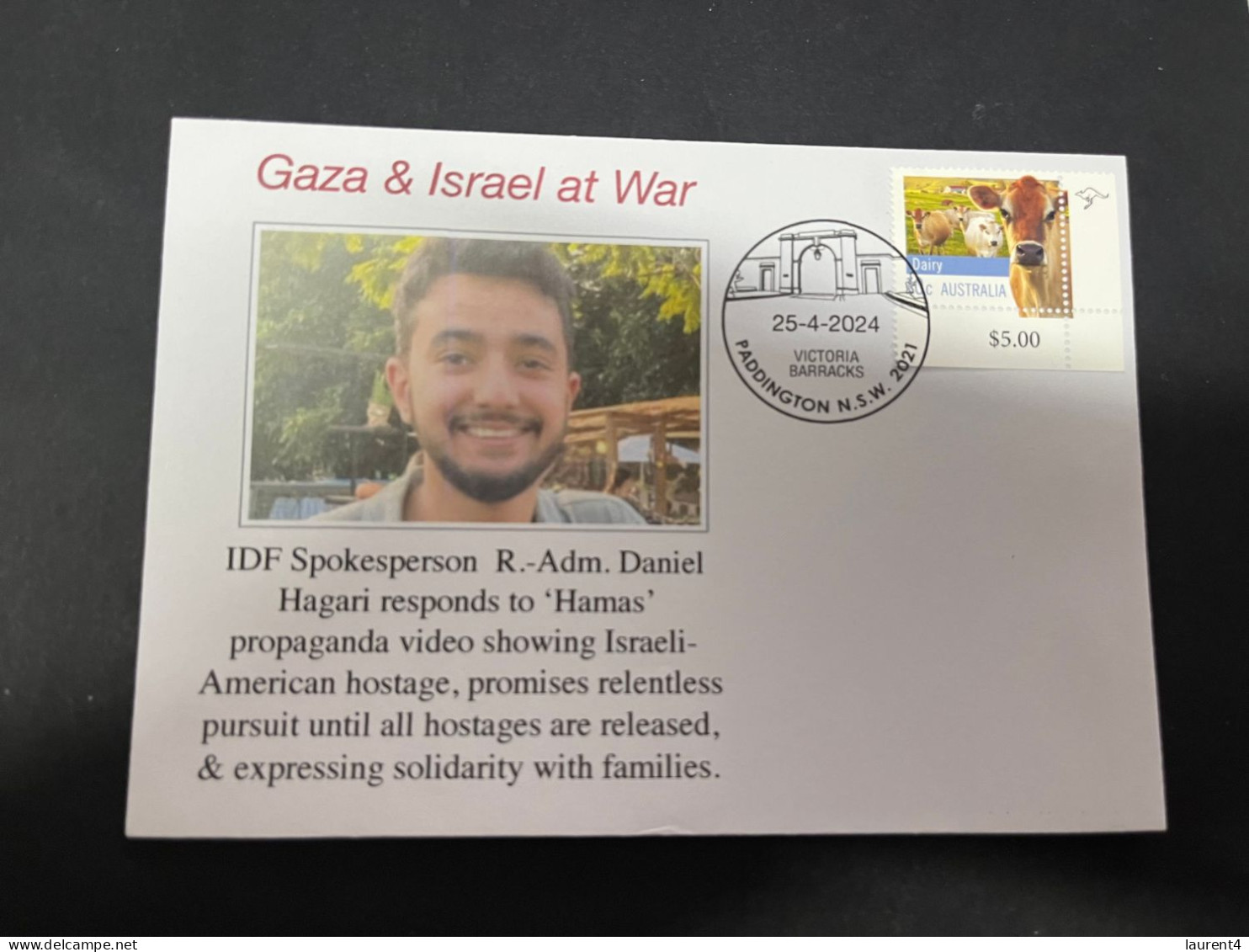 26-4-2024 (3 Z 7) GAZA War - IDF D. Hagari Respond To Hamas Propaganda Hostage Video Release - Militares