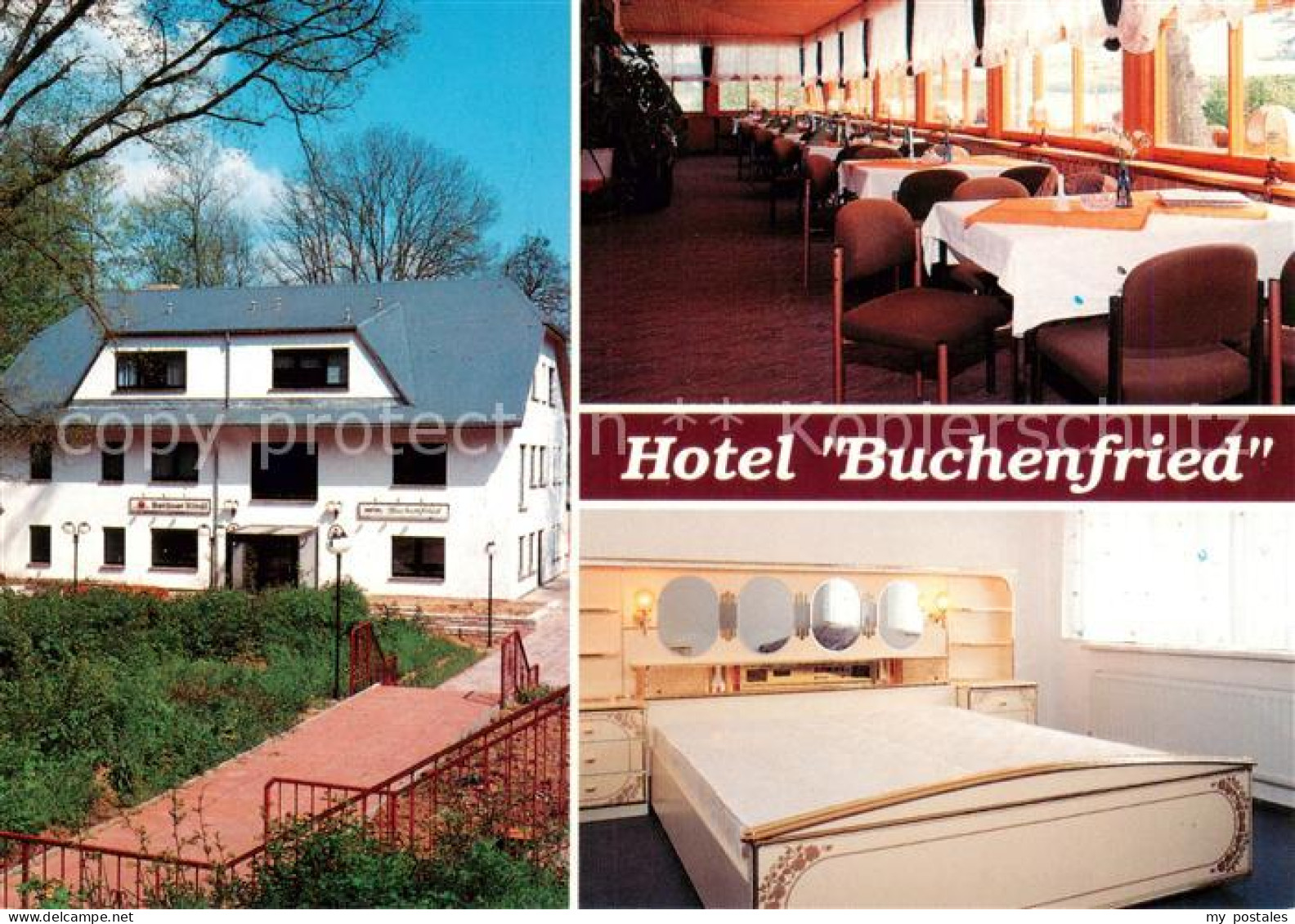 73858991 Buckow Maerkische Schweiz Hotel Buchenfried Gastraum Zimmer Buckow Maer - Autres & Non Classés