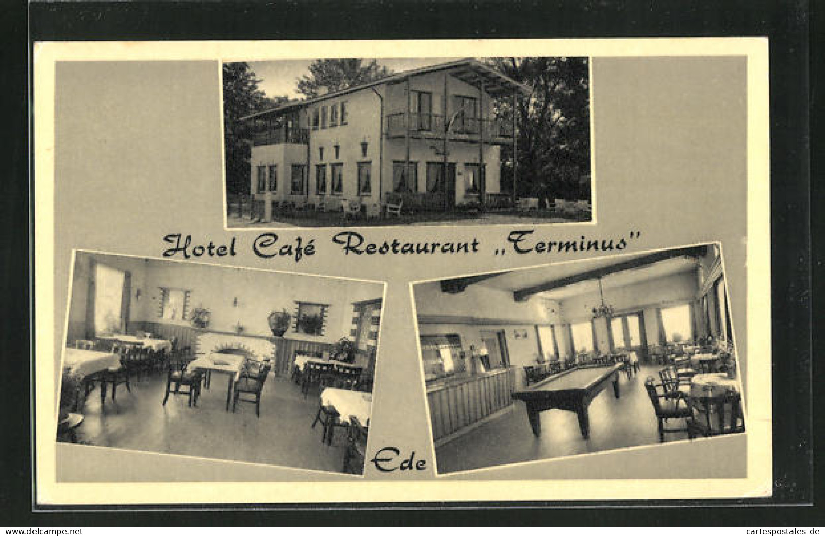 AK Ede, Hotel-Cafe Terminus  - Ede