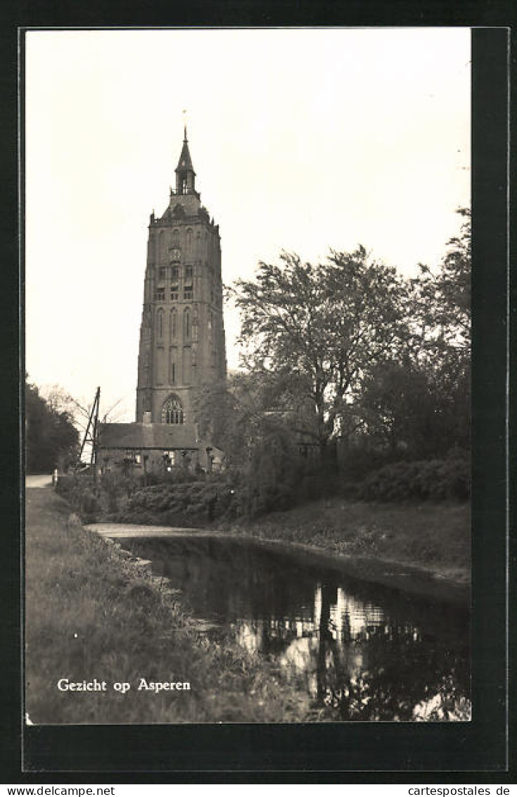 AK Asperen, Blick Zur Kirche  - Sonstige & Ohne Zuordnung