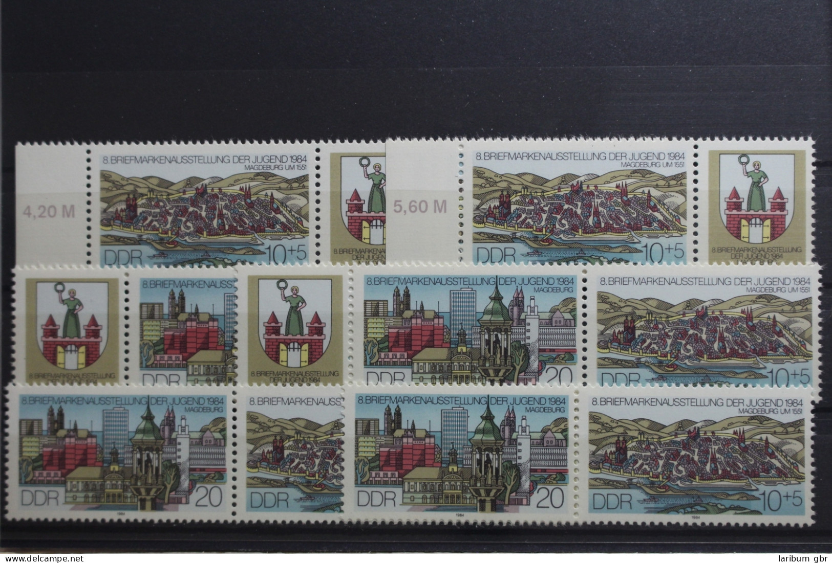 DDR W Zd 608 - W Zd 613 Postfrisch #TA729 - Andere & Zonder Classificatie