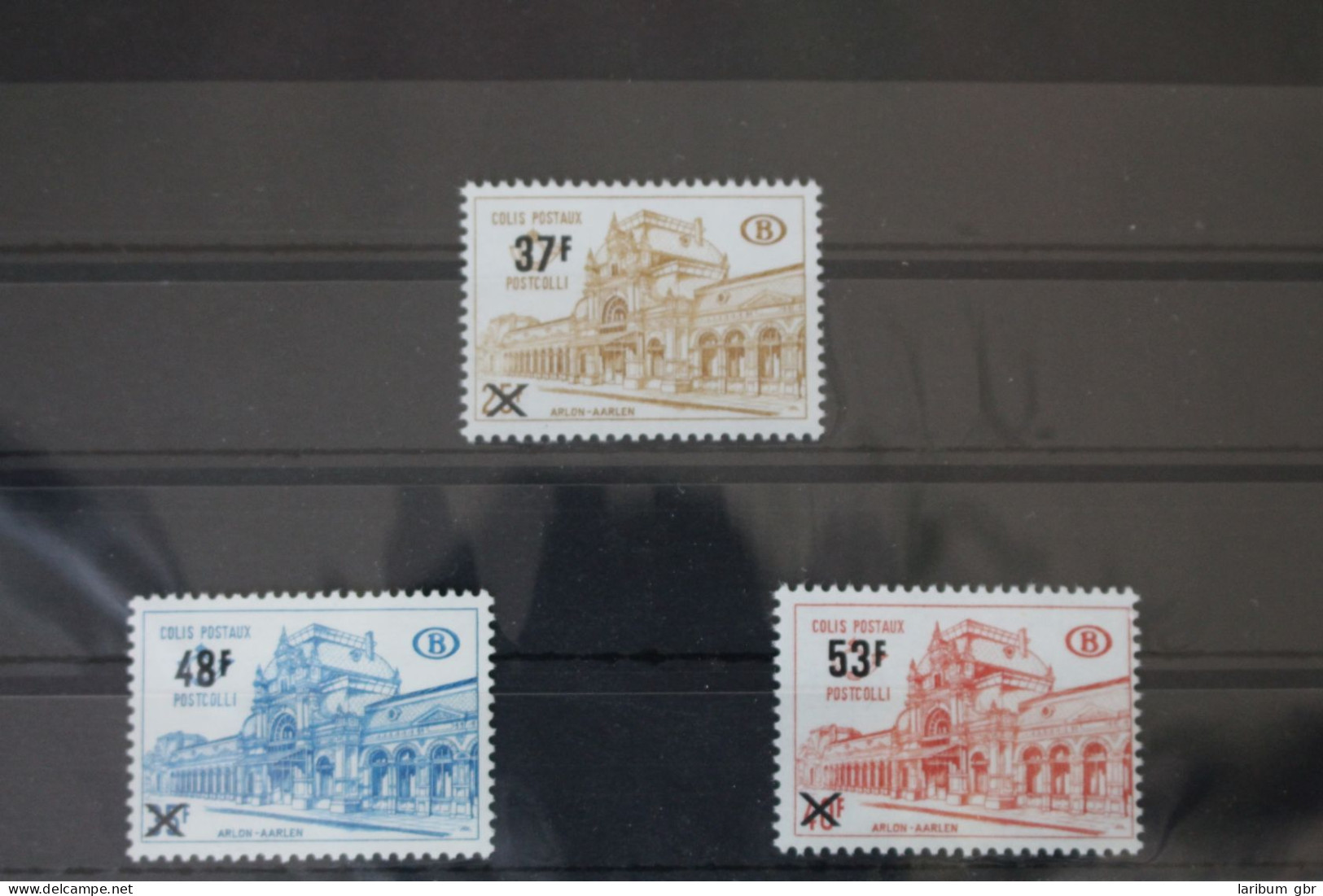 Belgien Postpaketmarken 64-66 Postfrisch #VF916 - Autres & Non Classés