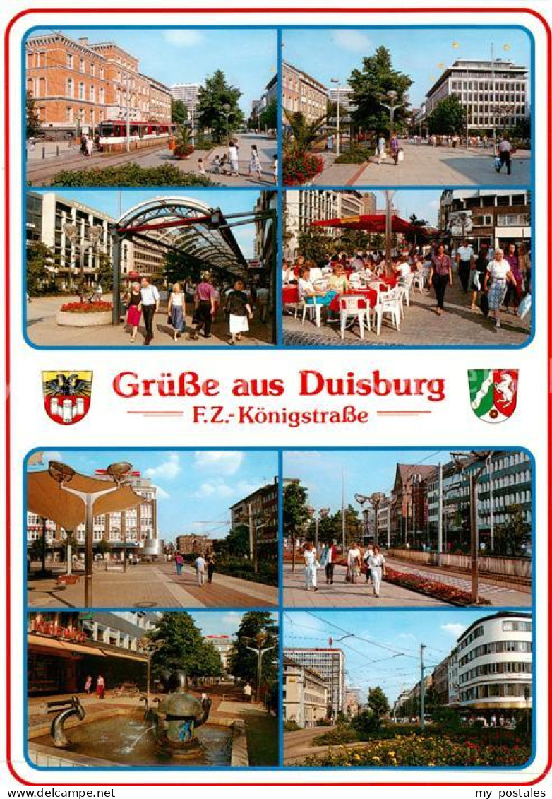 73858886 Duisburg  Ruhr Fussgaengerzone Koenigstrasse Teilansichten  - Duisburg