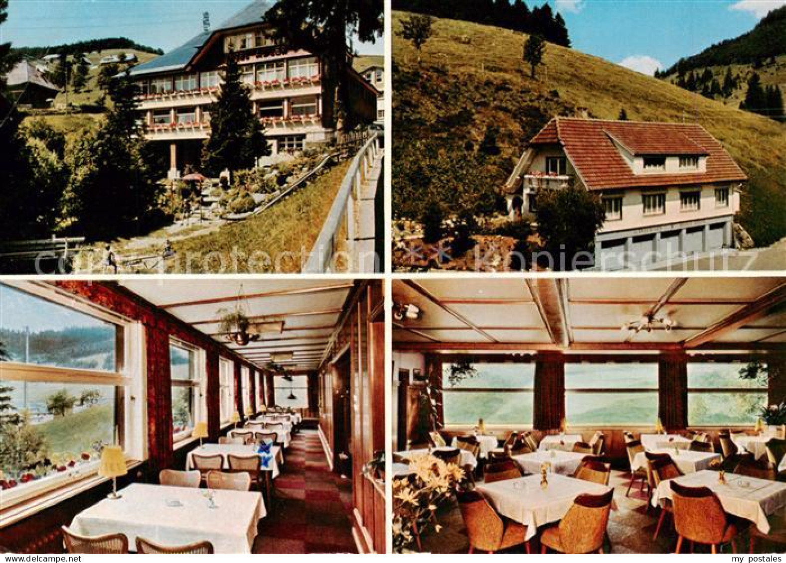 73858802 Muggenbrunn Hoehenluftkurort Hotel Pension Adler Restaurant Muggenbrunn - Todtnau