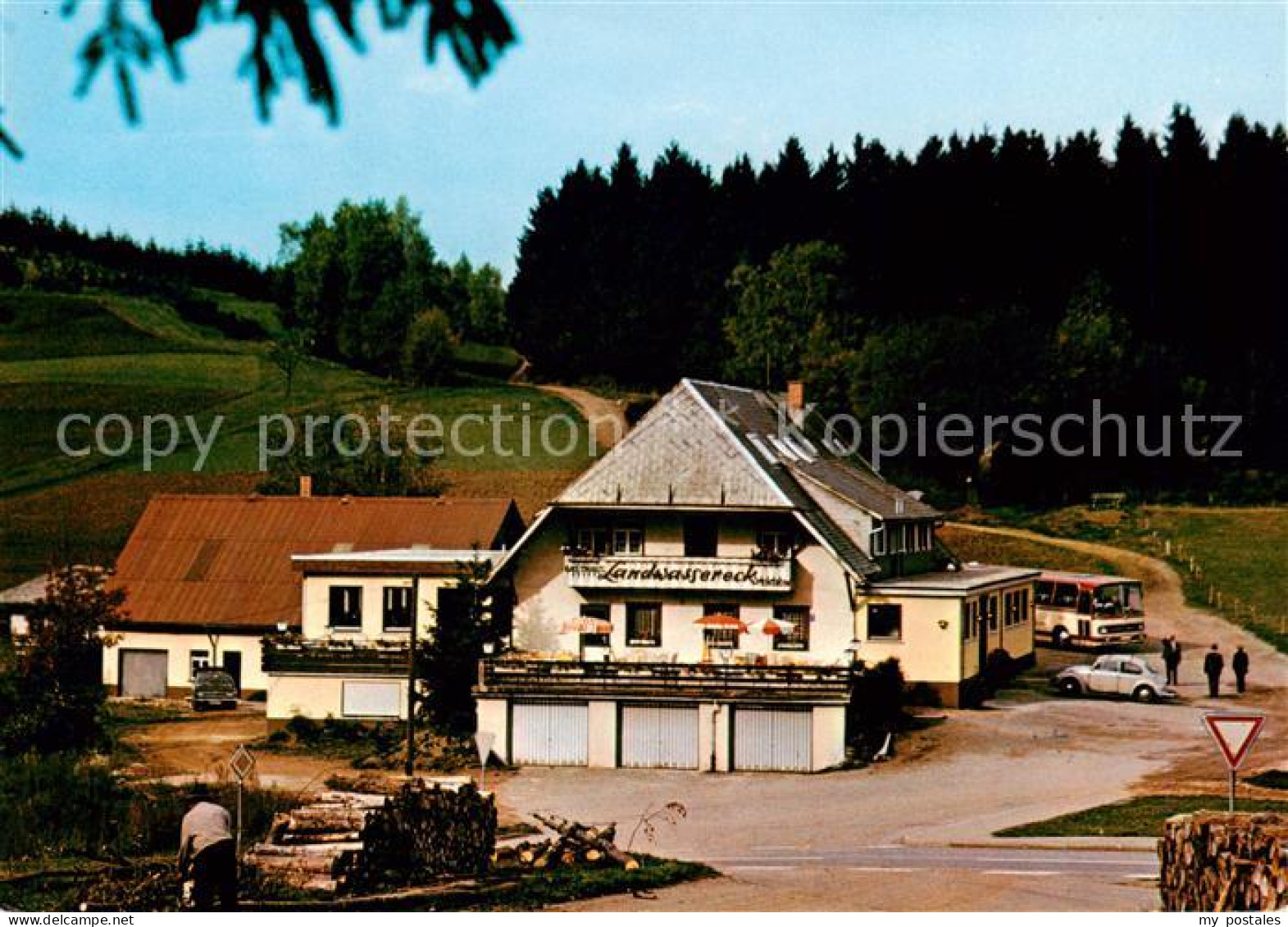 73858801 Oberprechtal Hoehengasthaus Pension Landwassereck Im Schwarzwald Oberpr - Elzach