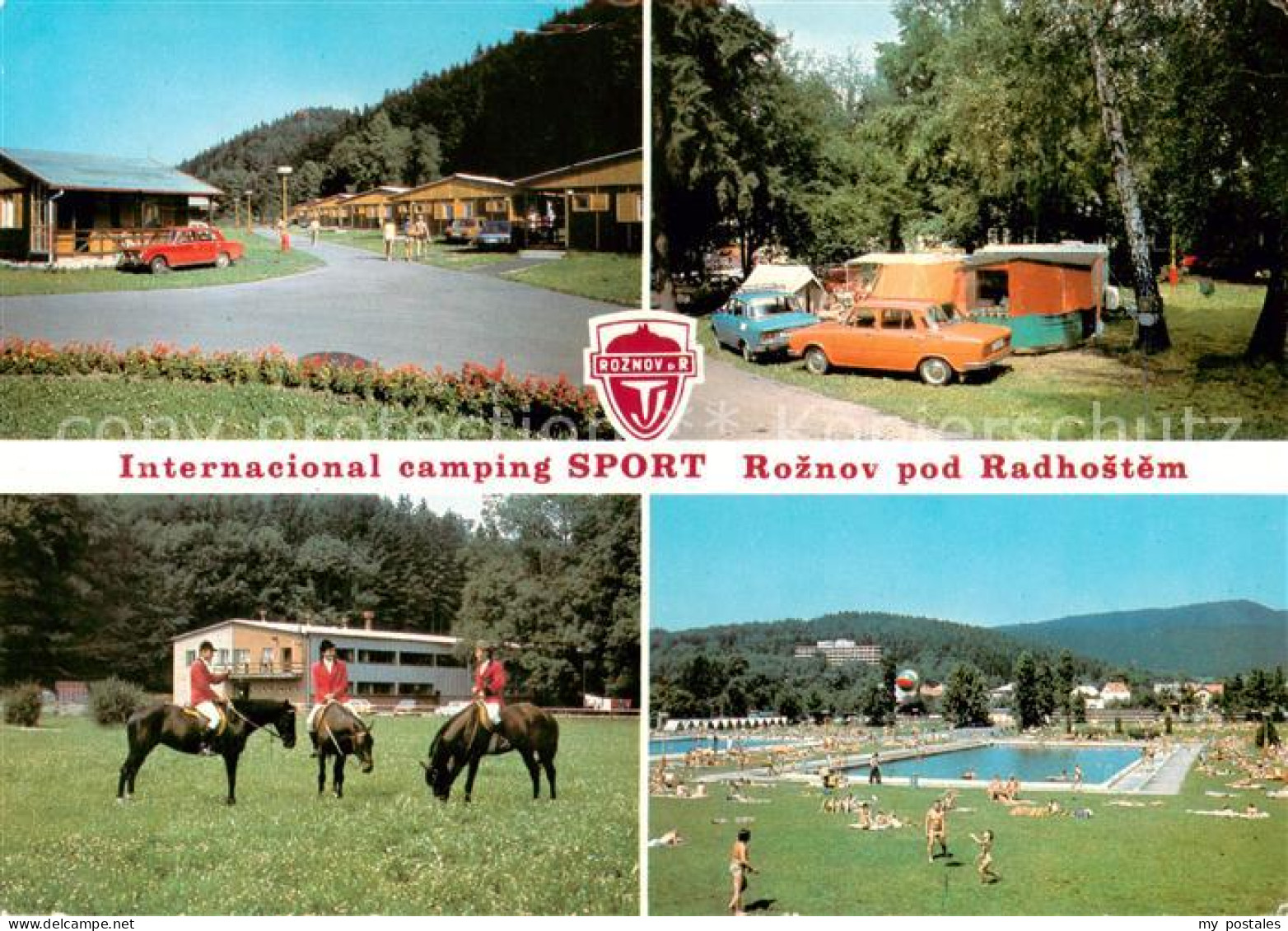 73858795 Roznov Pod Radhostem Rosenau Radhost CZ Internacional Camping Sport Bun - Czech Republic