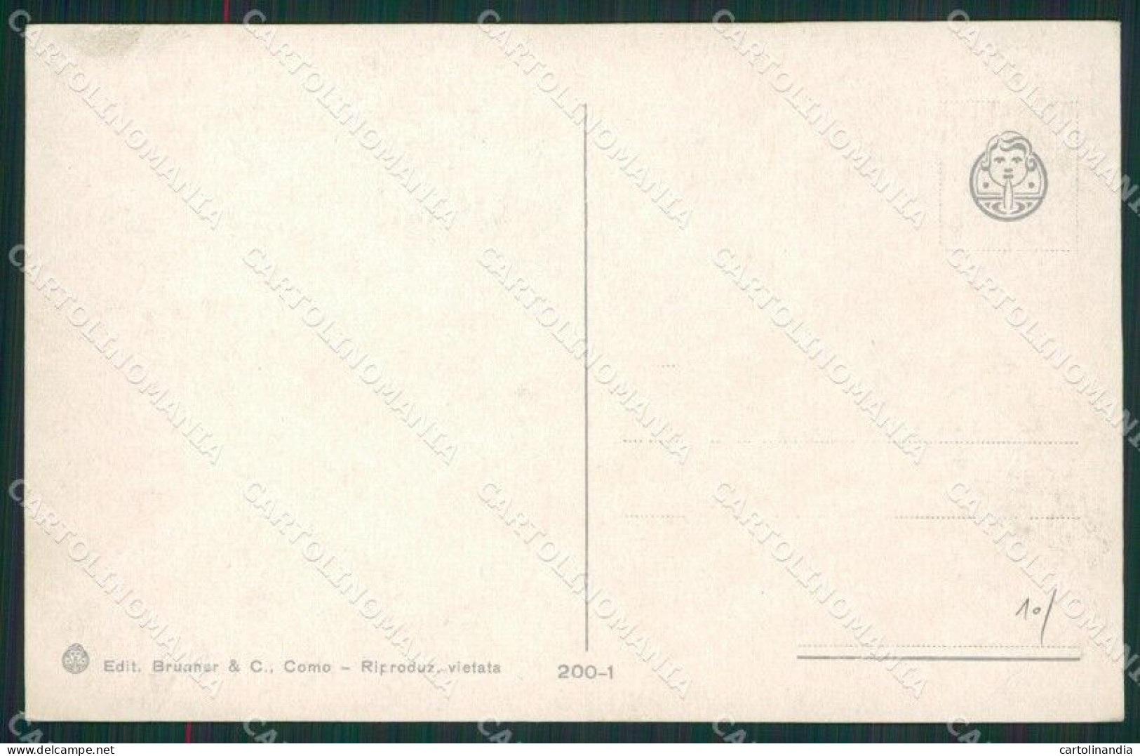 Verbania Stresa Mappa Lago Maggiore Lugano Como Cartolina KV4741 - Verbania