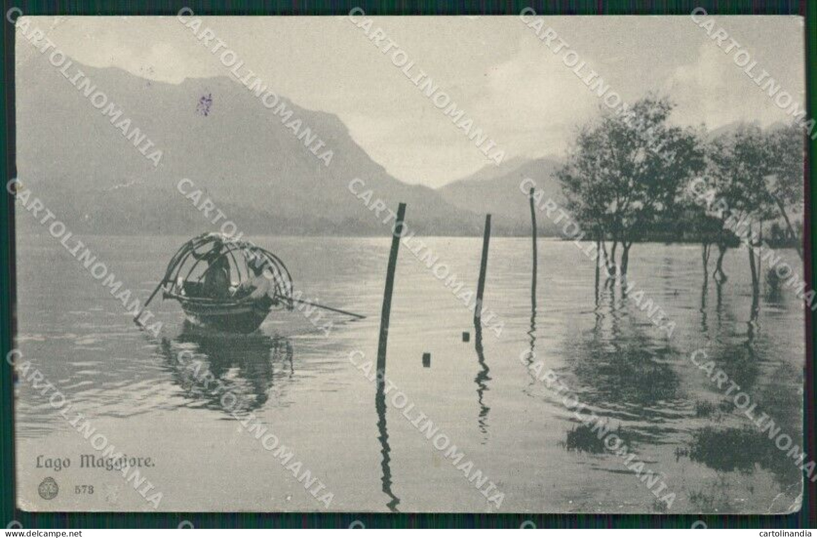 Verbania Baveno PIEGHE Lago Maggiore Cartolina KV4764 - Verbania