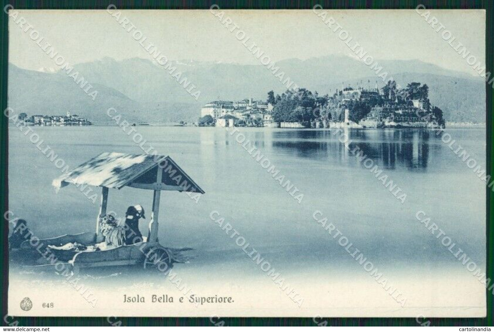 Verbania Stresa Isola Bella Isola Superiore Lago Maggiore Cartolina KV4713 - Verbania