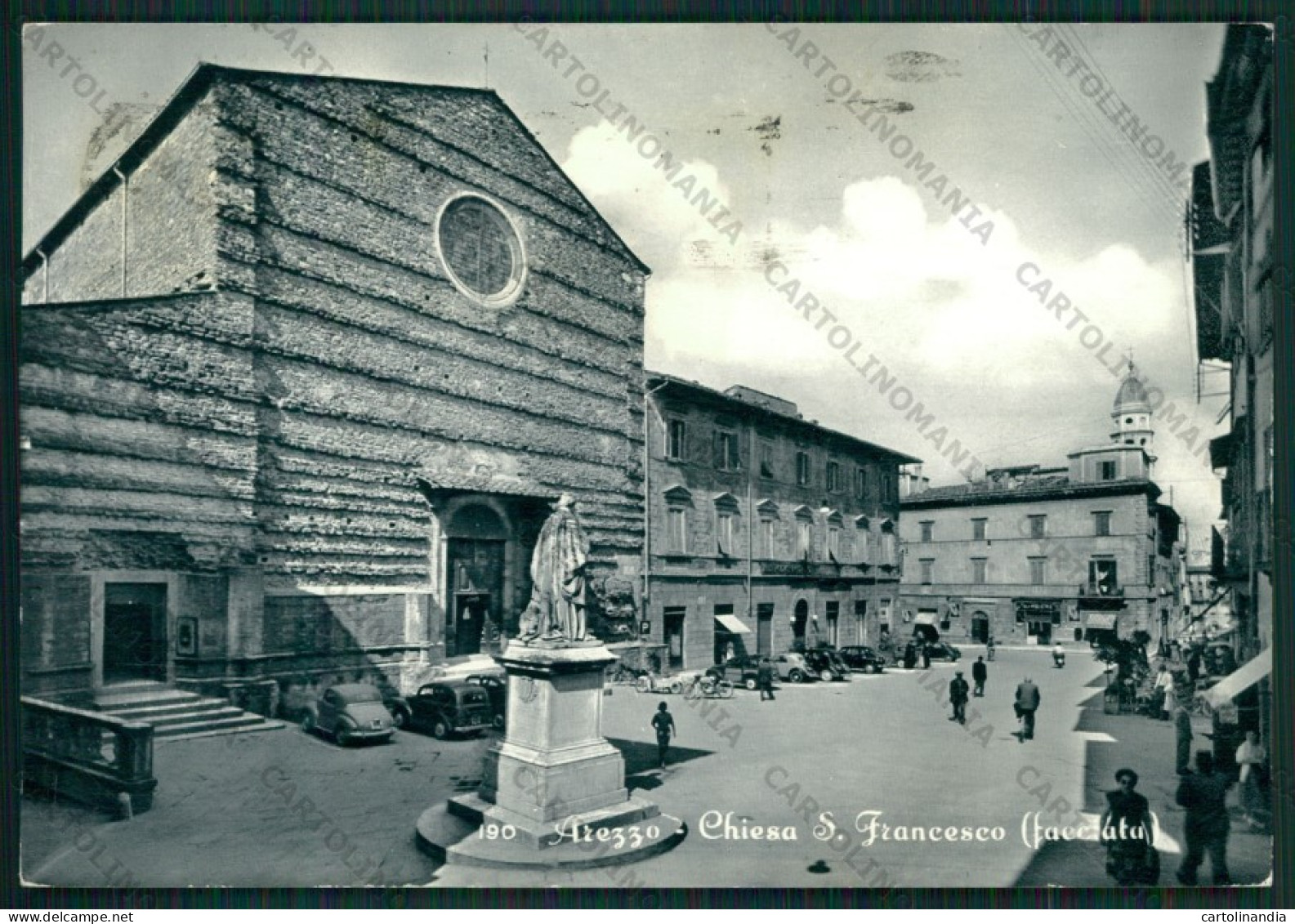 Arezzo Città Foto FG Cartolina KV8323 - Arezzo