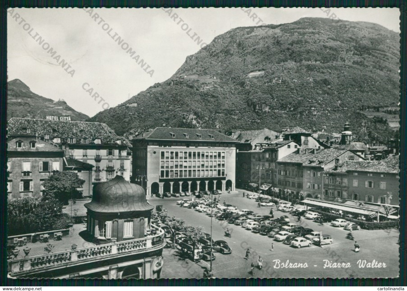 Bolzano Città Auto Foto FG Cartolina KV8336 - Bolzano (Bozen)