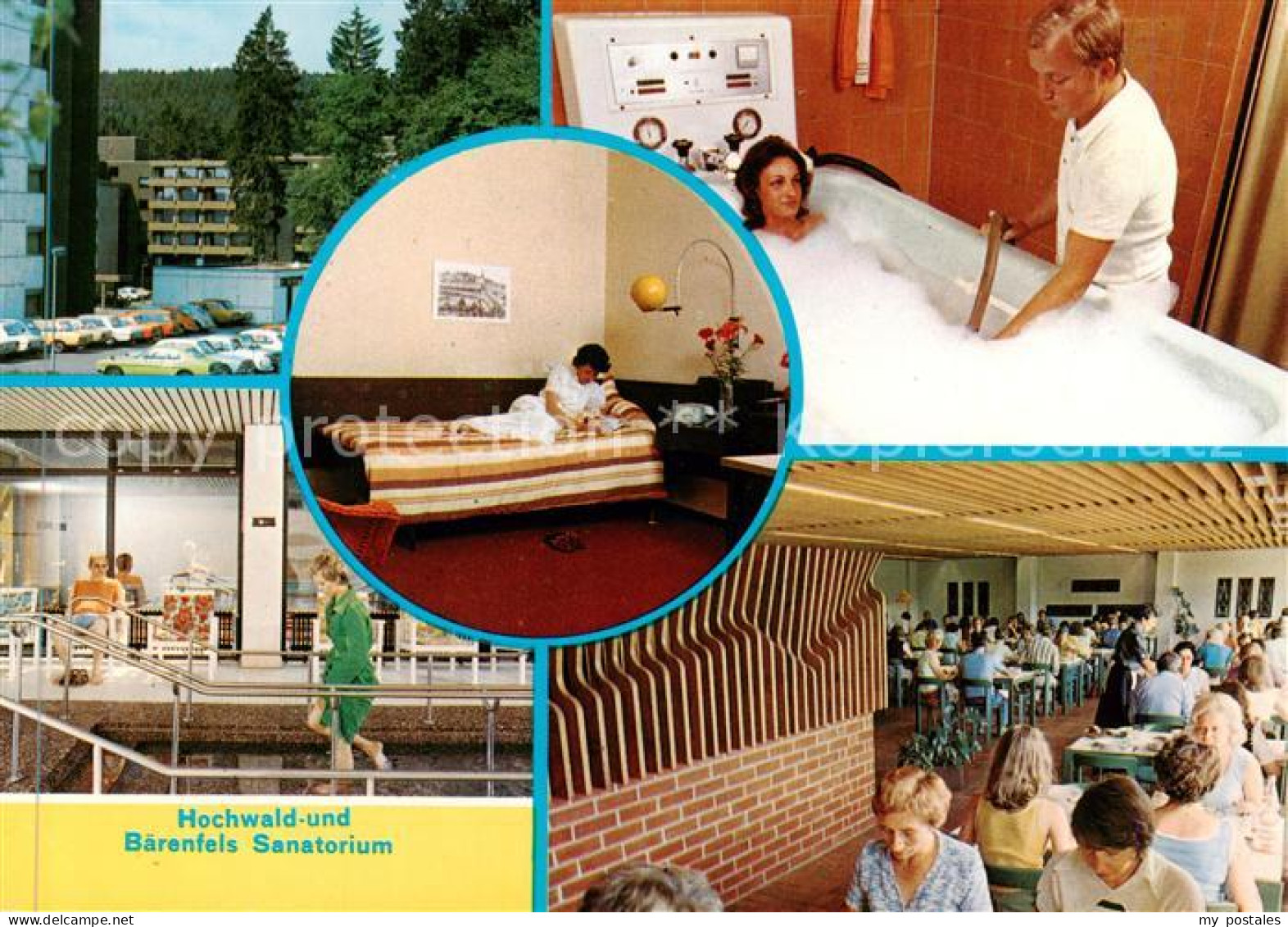 73858707 Weiskirchen Saar Hochwald Und Baerenfels Sanatorium Wassertreten Unterw - Other & Unclassified