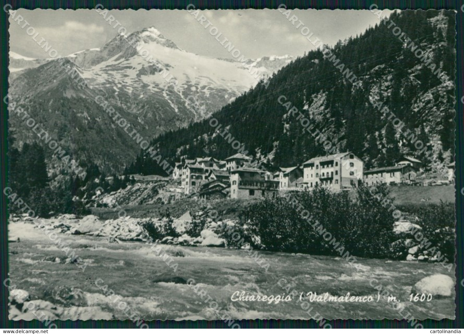 Sondrio Chiesa Valmalenco Chiareggio Valmalenco Foto FG Cartolina KV8138 - Sondrio