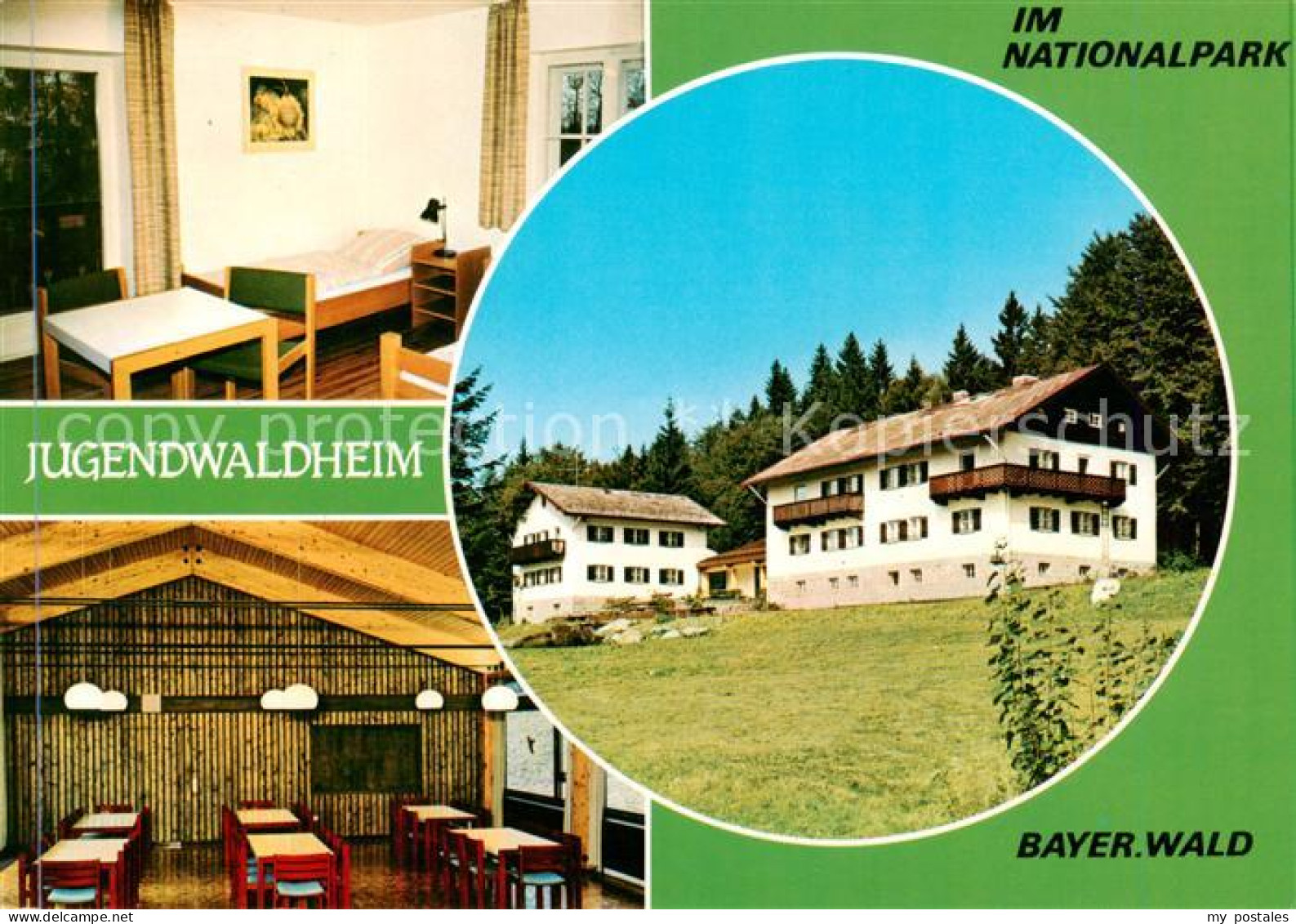 73858682 Schoenbrunn Bayern Jugendwaldheim Im Nationalpark Zimmer Gastraum Schoe - Landshut