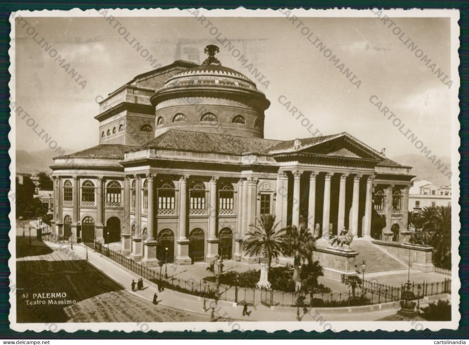 Palermo Città Teatro PIEGHNA Foto FG Cartolina KV8349 - Palermo