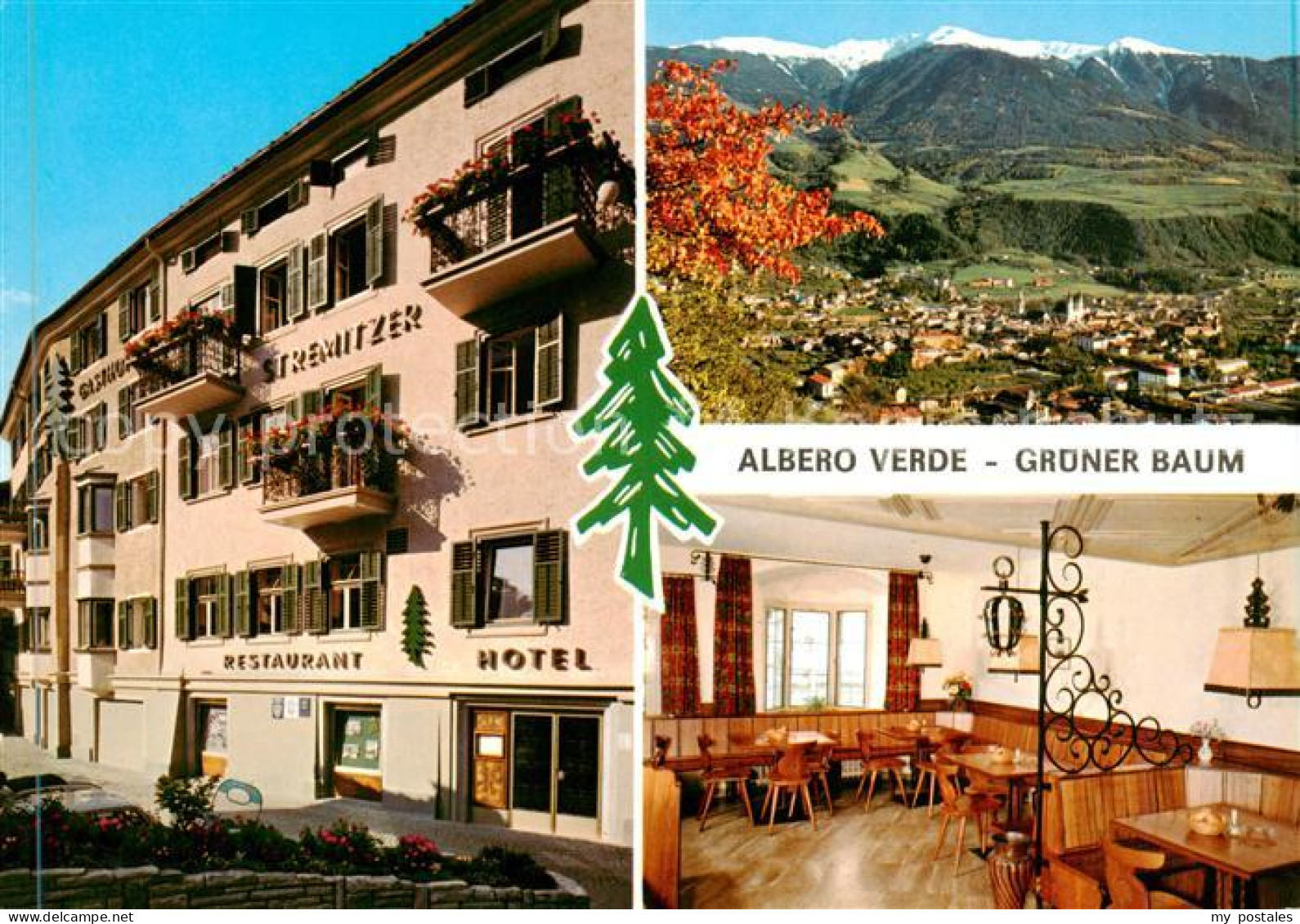 73858672 Bressanone Brixen Suedtirol IT Albergo Ristorante Albero Verde Panorama - Autres & Non Classés