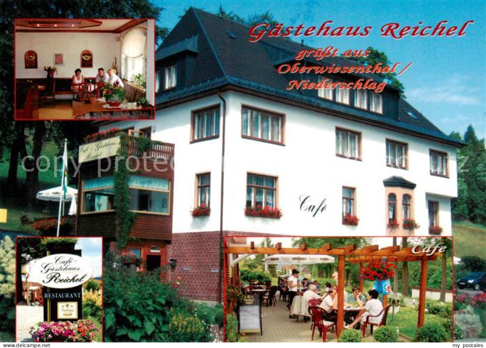 73858607 Baerenstein Annaberg-Buchholz Cafe Gaestehaus Reichel Terrasse Baerenst - Bärenstein