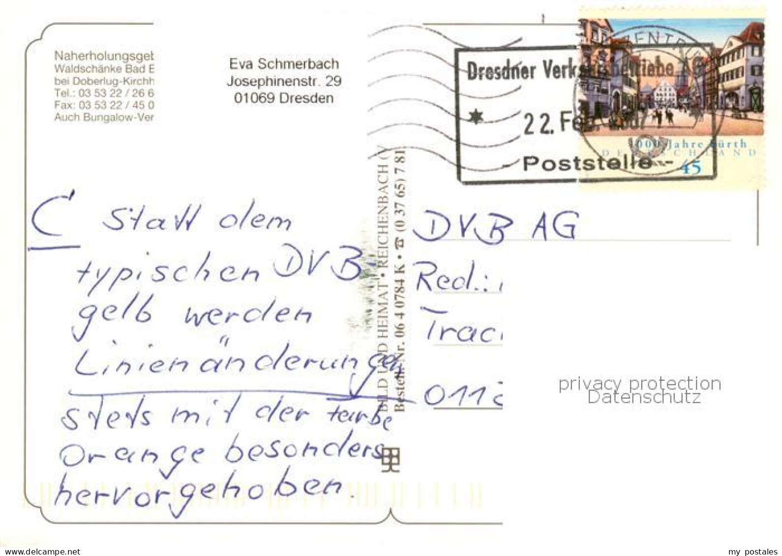 73858602 Doberlug-Kirchhain Naherholungsgebiet Waldschaenke Bad Erna Partie Am S - Doberlug-Kirchhain