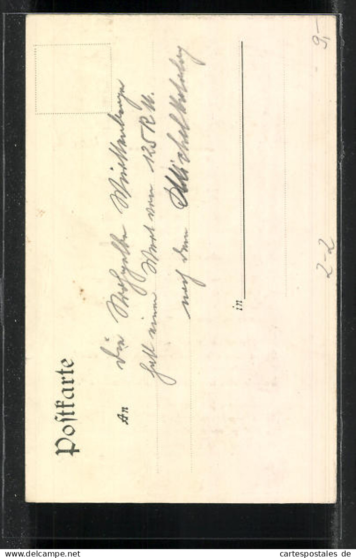 AK Briefmarken Aus Württemberg Der Jahre 1851, 1857 Und 1869, Vers D`Einheitsmark  - Francobolli (rappresentazioni)