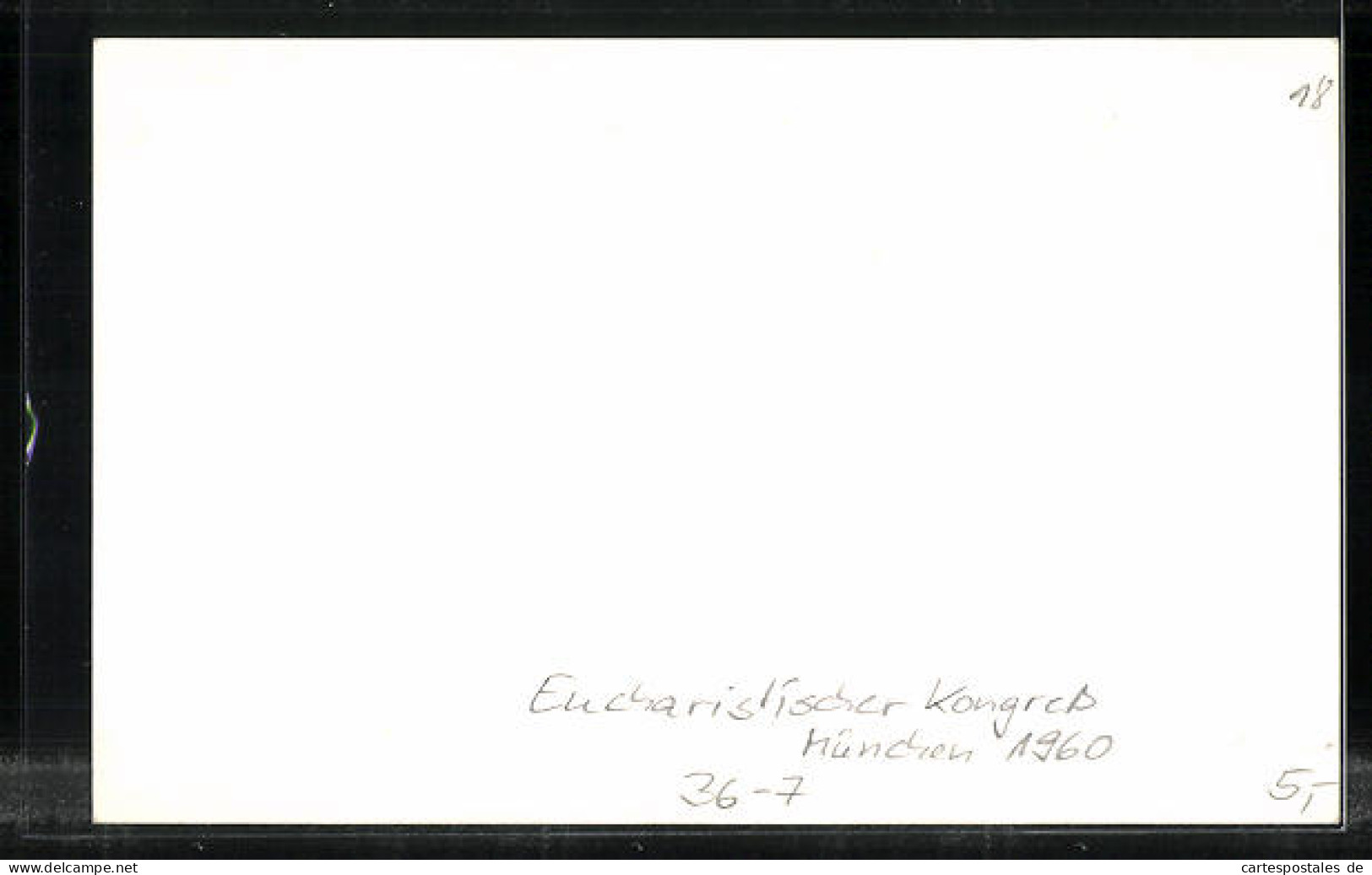 AK München, Eucharistischer Kongress 1960  - Autres & Non Classés