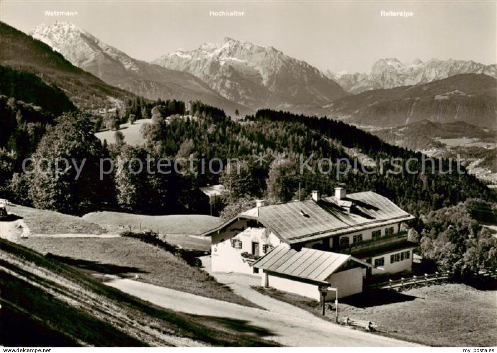 73858566 Oberau  Berchtesgaden Berggasthof Pension Dora Berchtesgadener Alpen  - Berchtesgaden