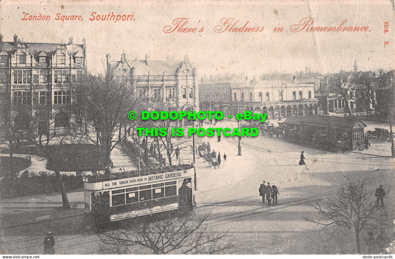 R510469 Southport. London Square. Hartmann. 1905 - Sonstige & Ohne Zuordnung