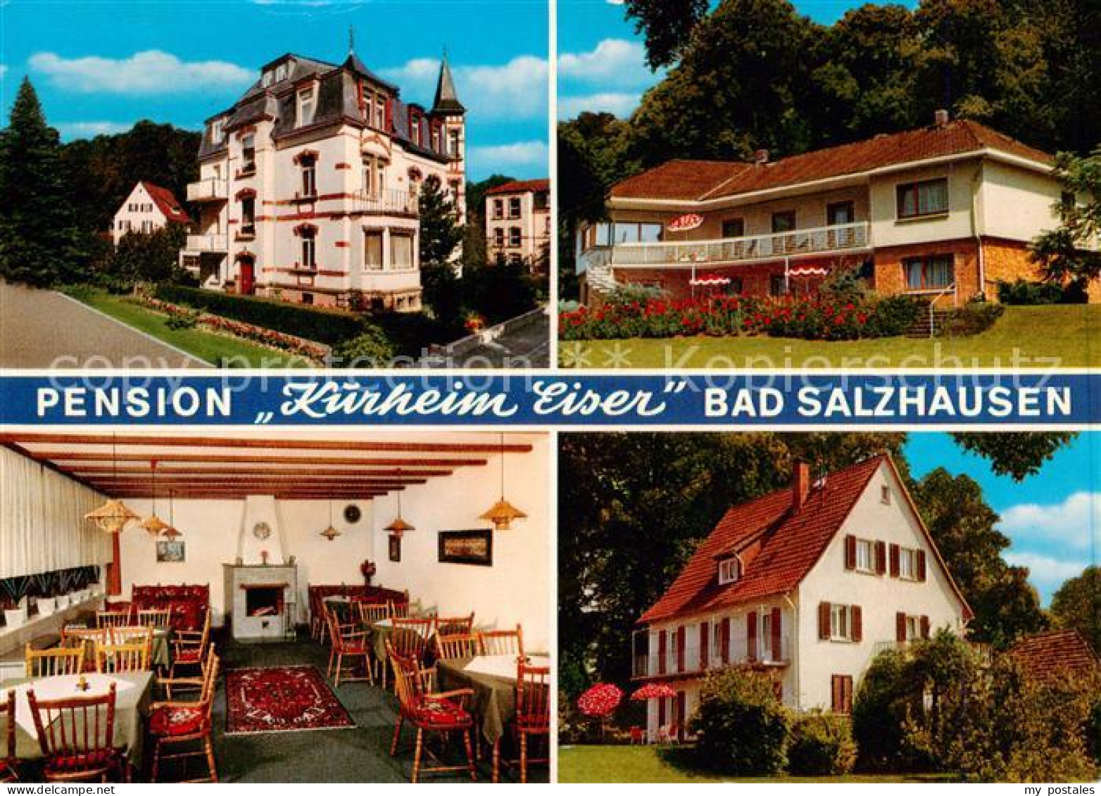 73858453 Bad Salzhausen Kurheim Eiser Gastraum Bad Salzhausen - Other & Unclassified